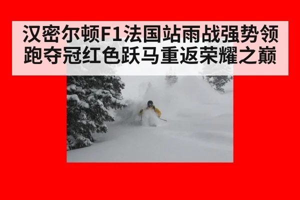 汉密尔顿F1法国站雨战强势领跑夺冠红色跃马重返荣耀之巅